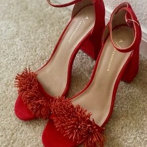 Anthropologie Block Heels